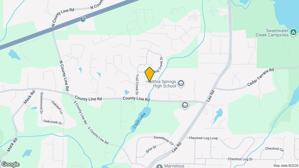 2640 Trail Creek Cir Map and Location Details