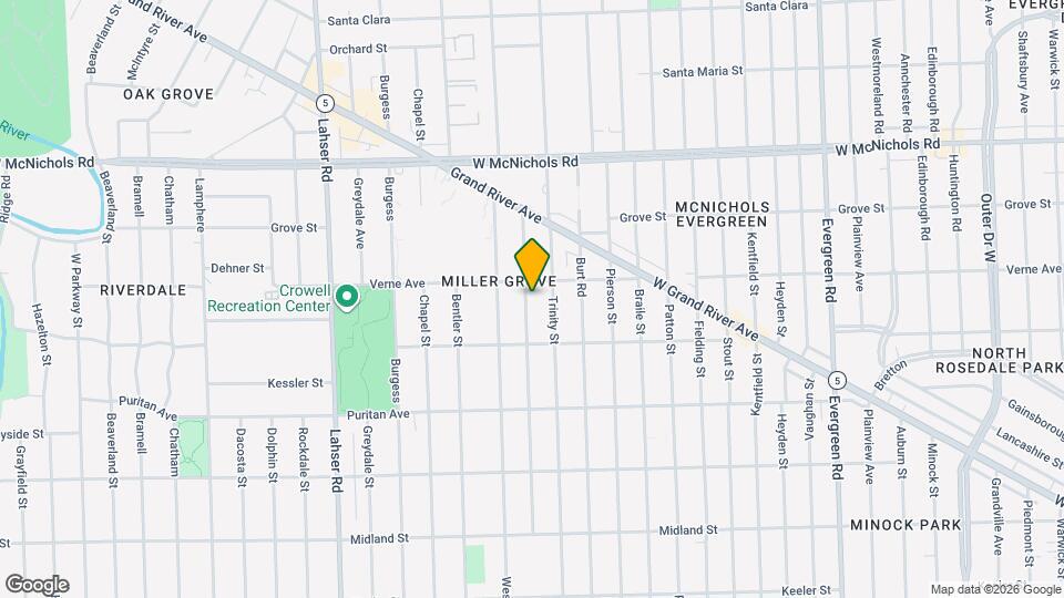 16584 Blackstone St Map and Location Details