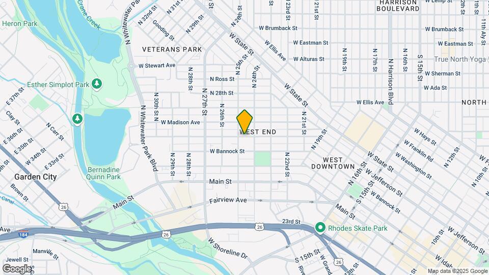 2413 W Jefferson St Map and Location Details