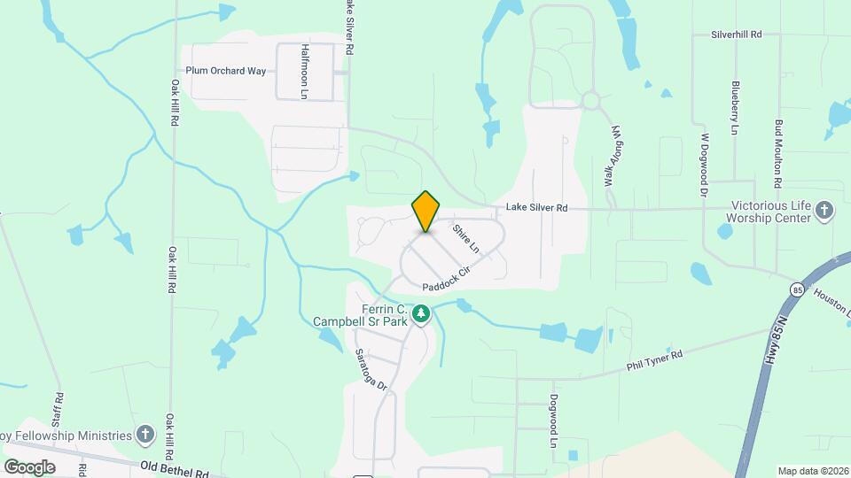 6100 Saddle Horse Ln Map and Location Details