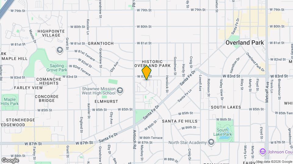 8311 Mackey St, Unit 8311 Map and Location Details