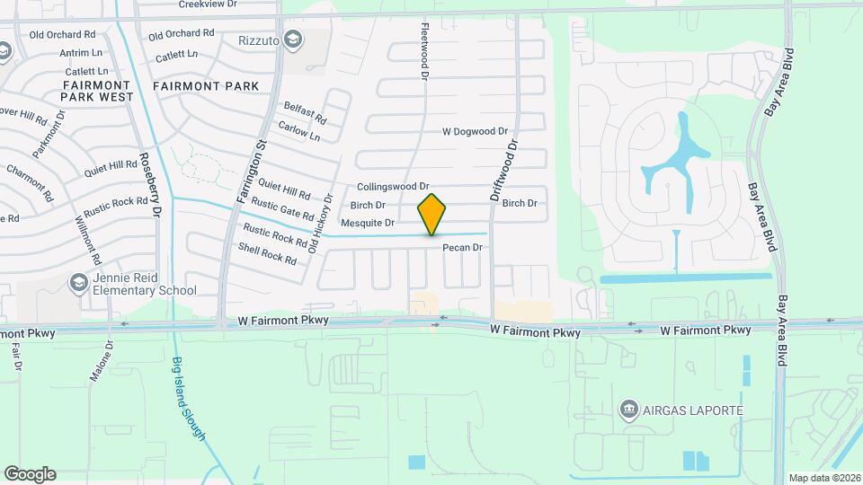 10911 Pecan Dr Map and Location Details