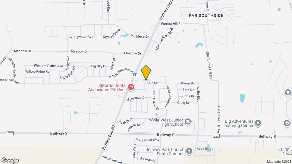 4528 Cole Dr Map and Location Details