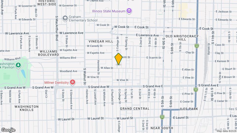 229 W Allen St Map and Location Details
