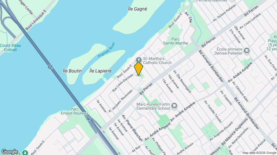 7551 Jacques-Rousseau Rue Map and Location Details