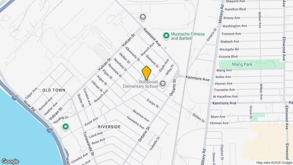 298 Skillen St Map and Location Details