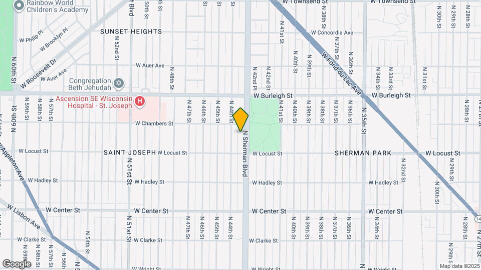 2949 N Sherman Blvd-Unit -2949a Map and Location Details