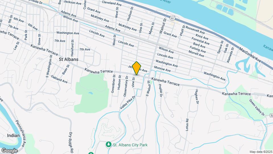 2305 Kanawha Ter Map and Location Details