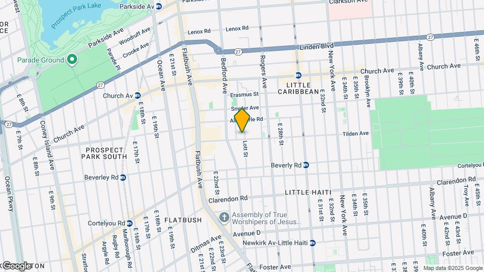 TILDEN AVENUE Map and Location Details