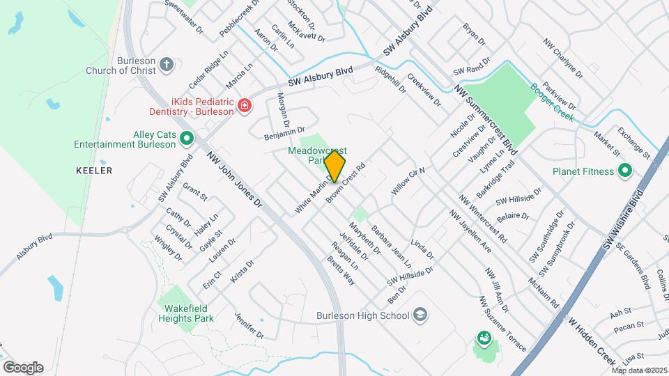 1024 Brown Crest Rd Map and Location Details