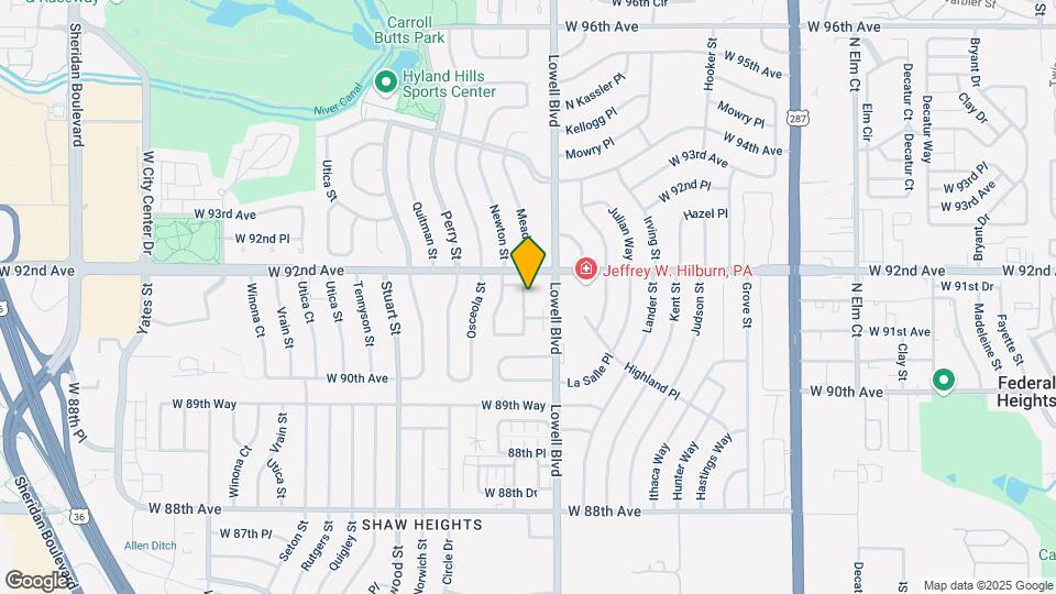 9152 Meade St Map and Location Details
