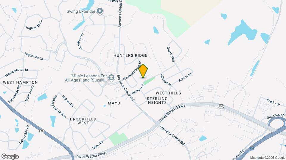 834 Mayo Ln Map and Location Details