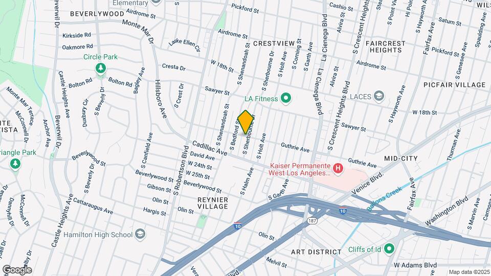8750 Guthrie Ave Mapa y Detalles de la Ubicación