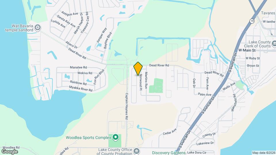 437 E Rosewood Ln Map and Location Details