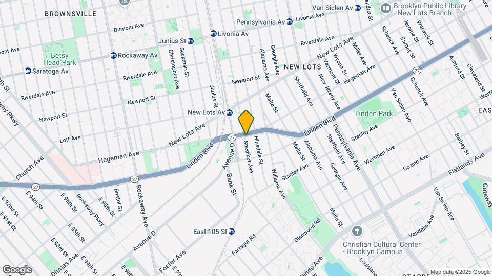 713 Snediker Ave Mapa y Detalles de la Ubicación
