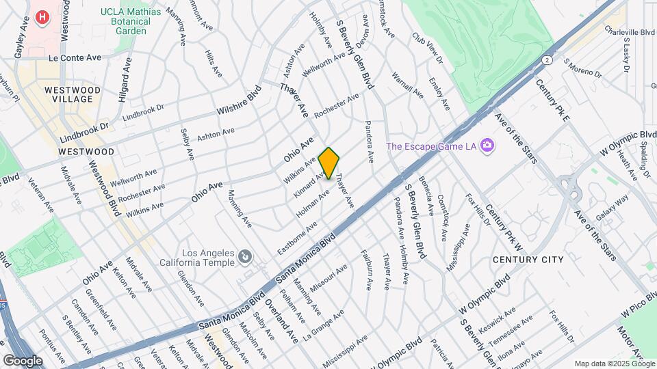 10517 Holman Ave Map and Location Details