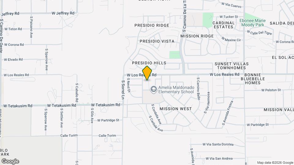 7356 S MESSALA Ct Map and Location Details