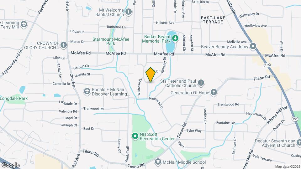 2130 Keheley Dr Map and Location Details