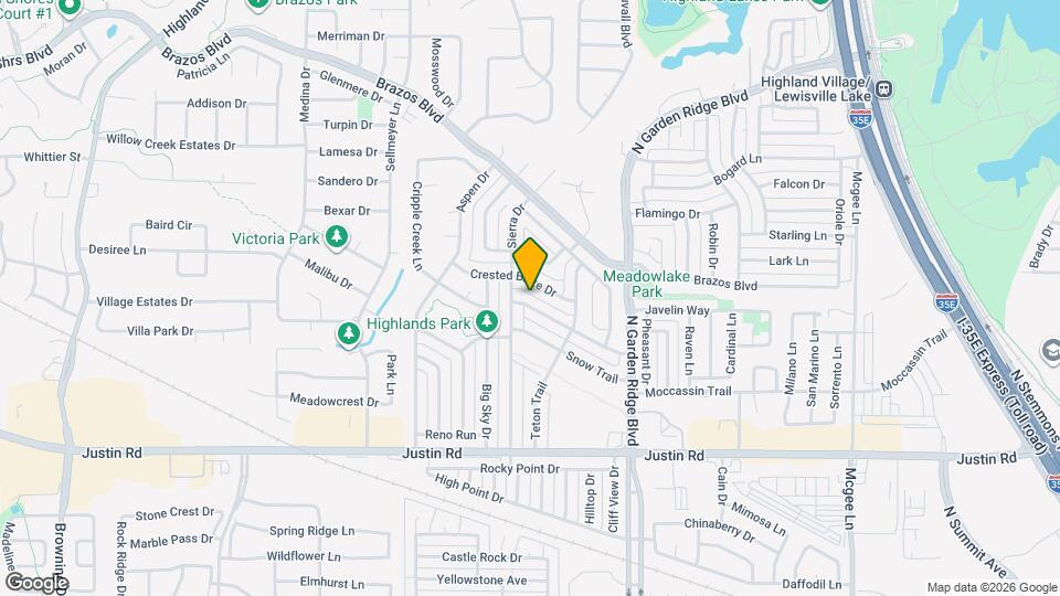 1535 Gunnison Trail Map and Location Details