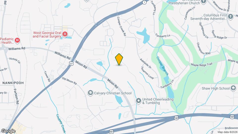 3382 Cooper Branch Rd Map and Location Details