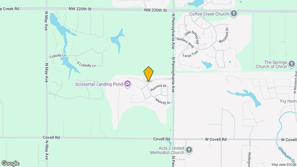 2280 Scissortail Landing Dr Map and Location Details