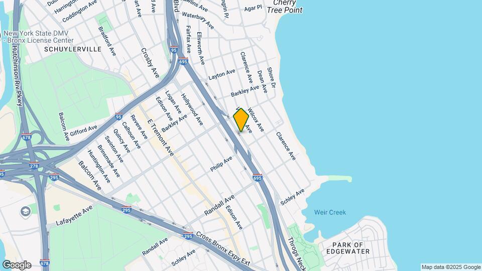 826 Throgs Neck Expy Map and Location Details