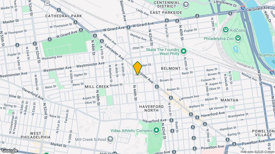 4327 Reno St Map and Location Details