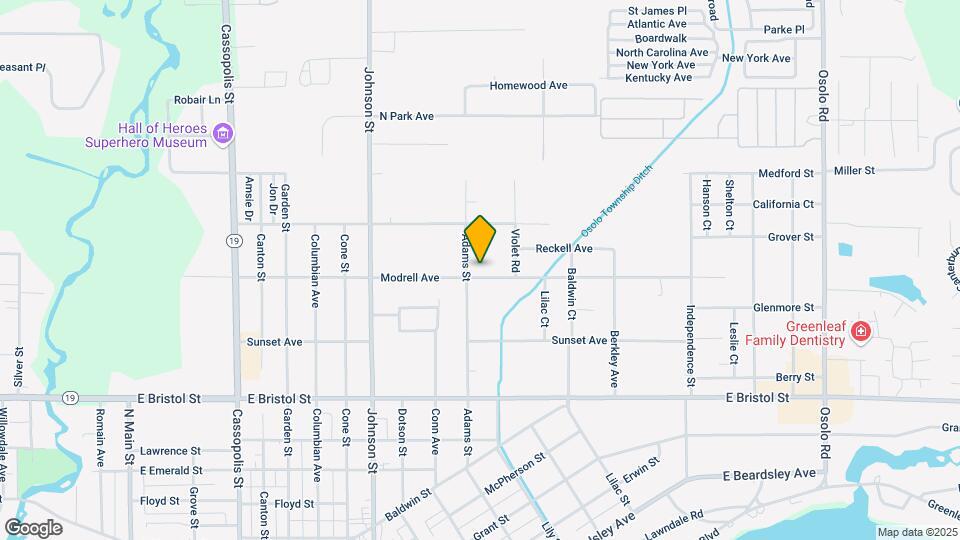 25777 Modrell Ave Map and Location Details