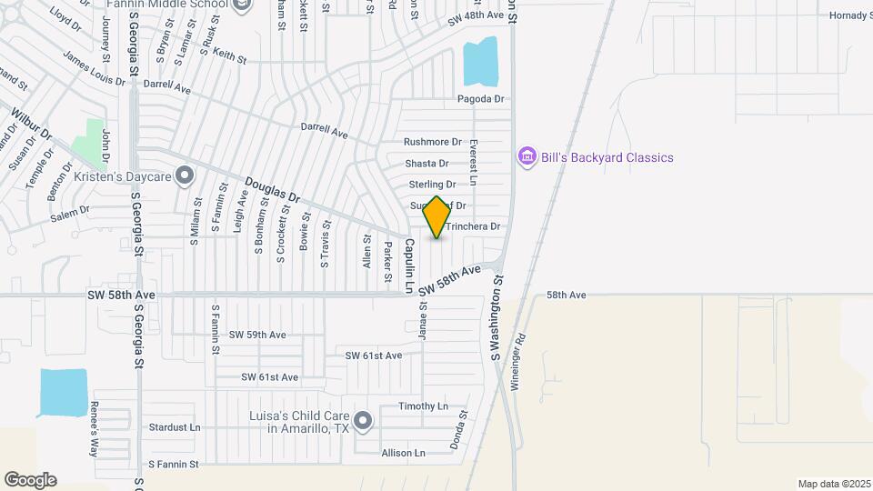 5313 Whitney Ln Map and Location Details