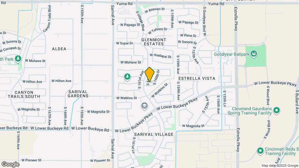 2191 S 160th Ln Map and Location Details
