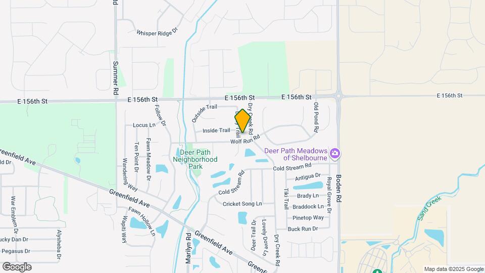 15436 Dusty Trail Map and Location Details