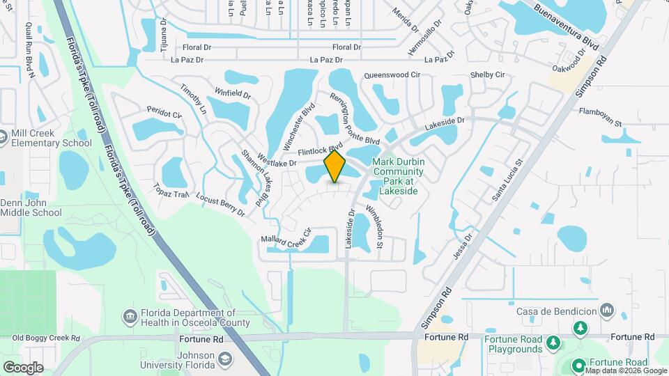 2169 Cypress Bay Blvd Map and Location Details
