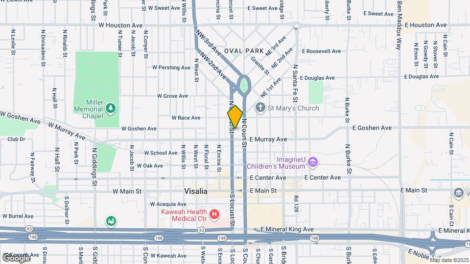 514 N Locust St Mapa y Detalles de la Ubicación
