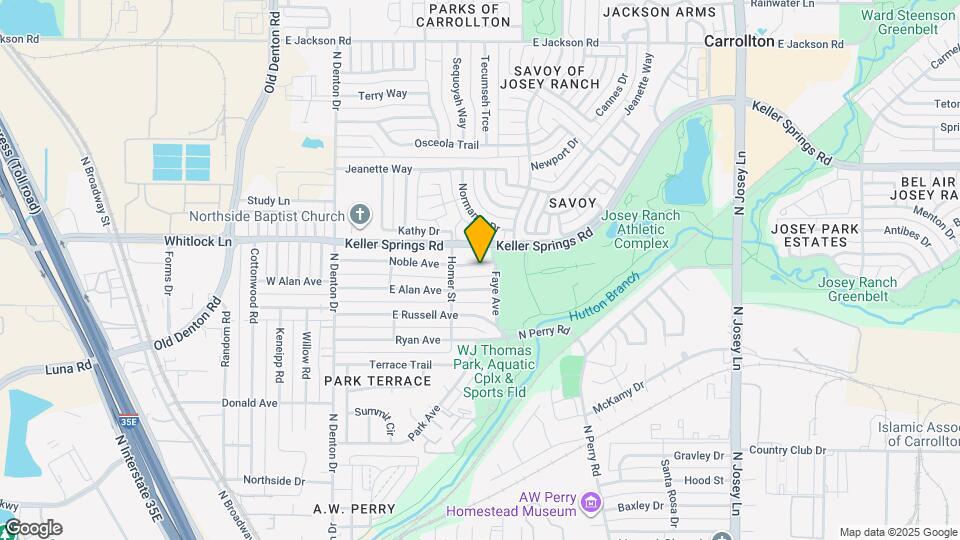 1208 Noble Ave Map and Location Details