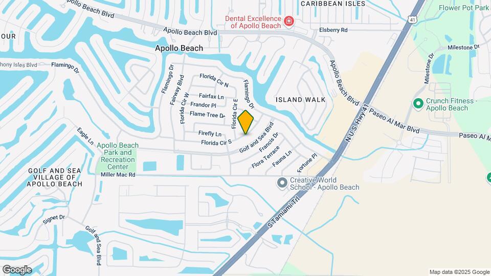 6025 Florida Cir S Map and Location Details