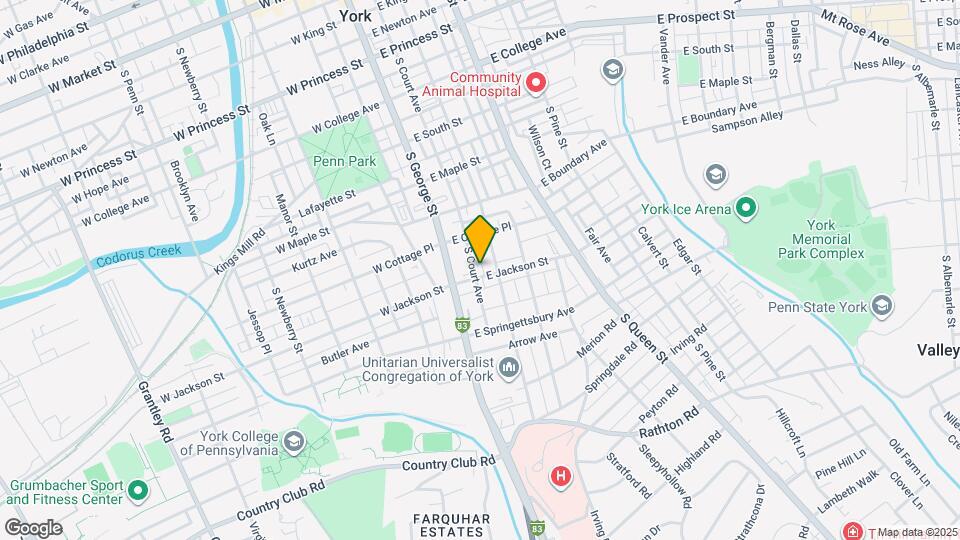 37 E Jackson St Map and Location Details