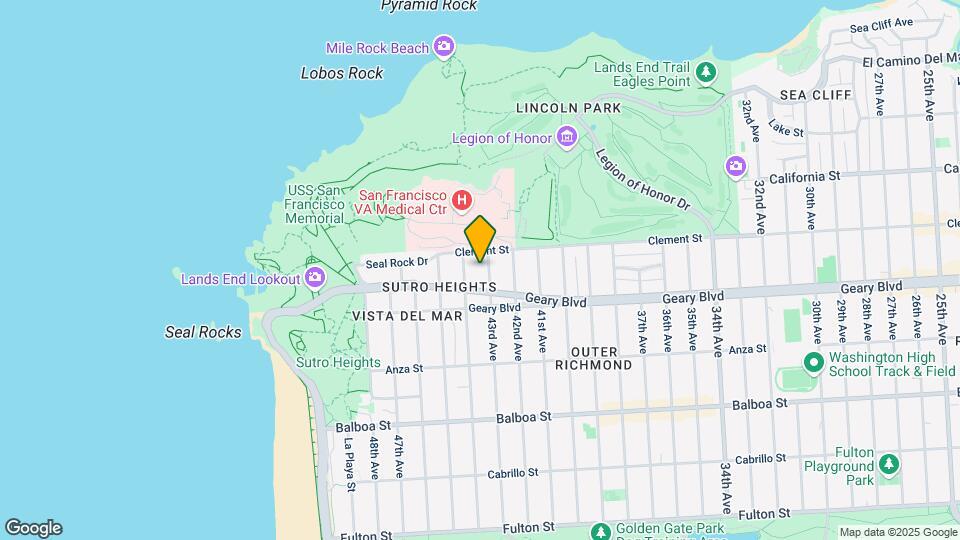 435 43rd Ave Mapa y Detalles de la Ubicación