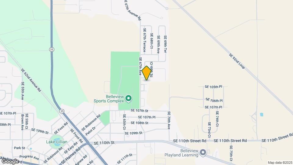 6781 SE 105th Pl Map and Location Details