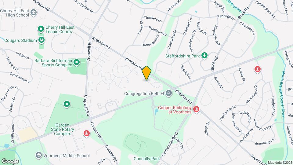 501 The Woods Map and Location Details