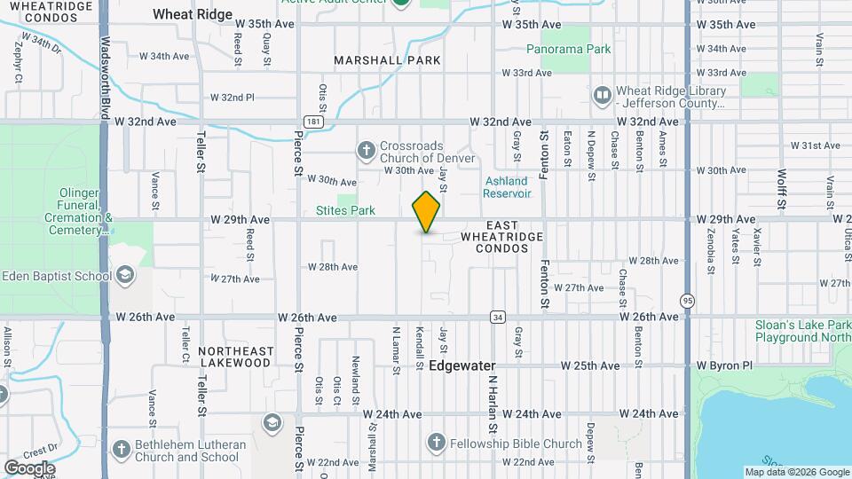 2842 Kendall St Mapa y Detalles de la Ubicación