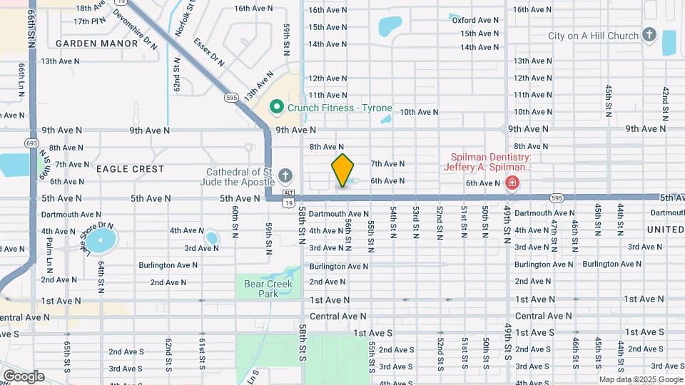 5569 5th Ave N Map and Location Details