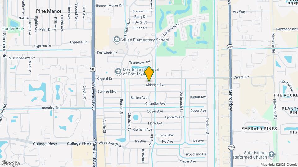 2267 Aldridge Ave Mapa y Detalles de la Ubicación