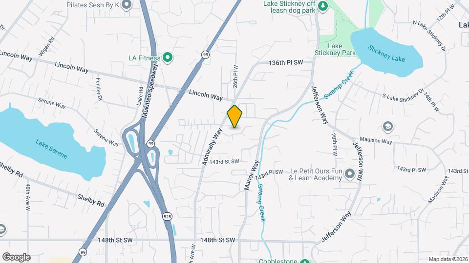 2623 141st St SW Mapa y Detalles de la Ubicación