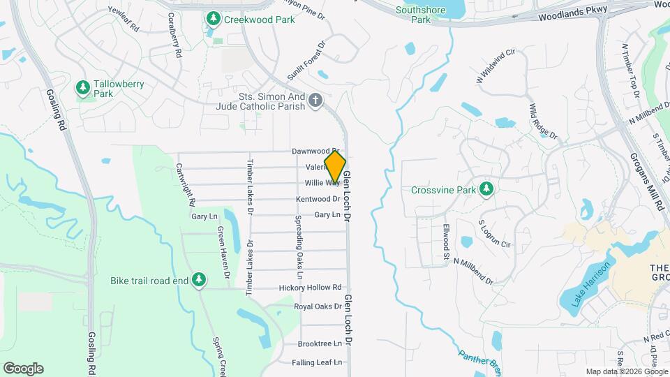 3211 Willie Way Map and Location Details