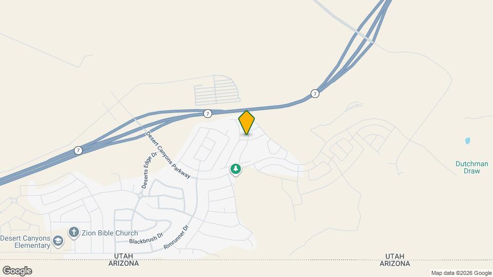 5862 S Challenger Way Mapa y Detalles de la Ubicación