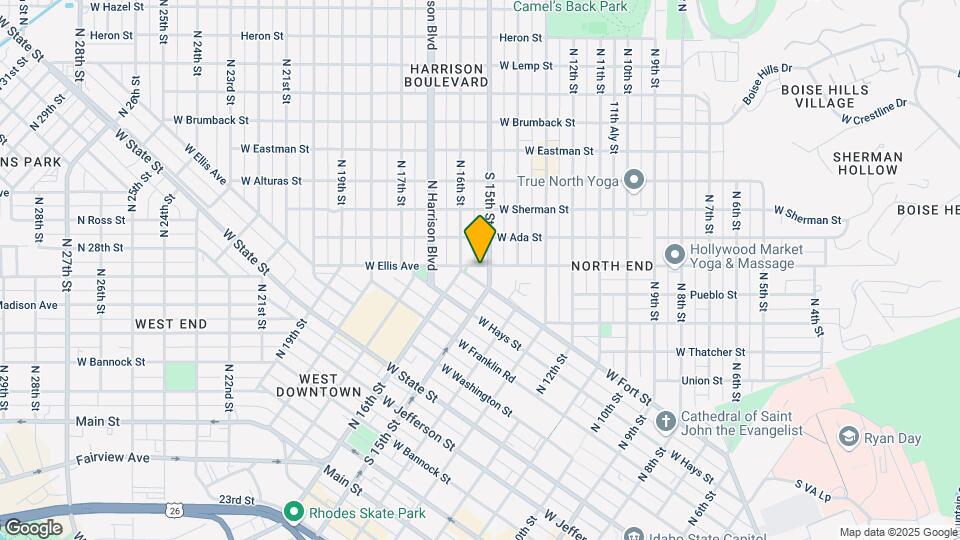 915 N 15th St Mapa y Detalles de la Ubicación