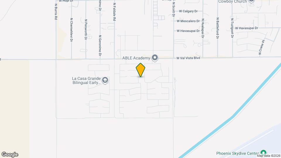 3532 Sequoia St Map and Location Details