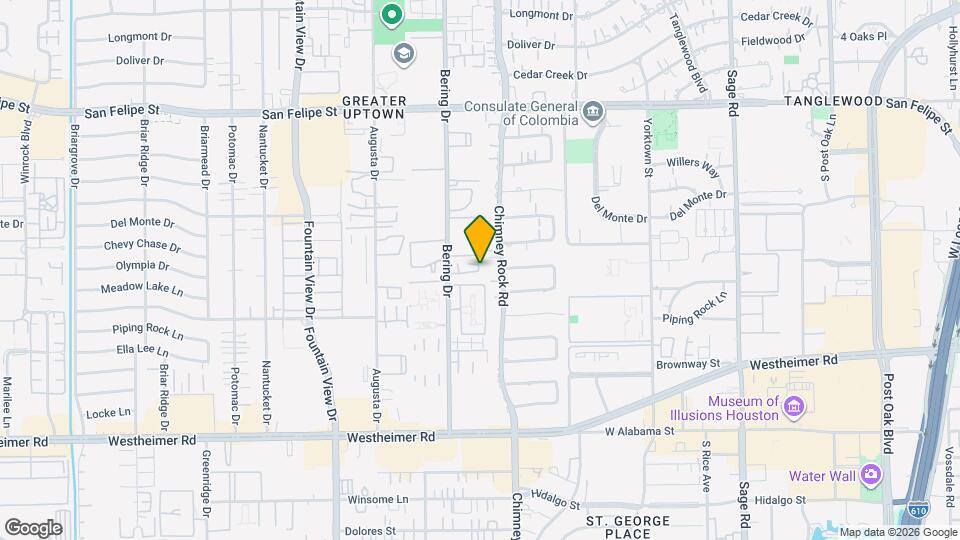 2333 Bering Dr Map and Location Details