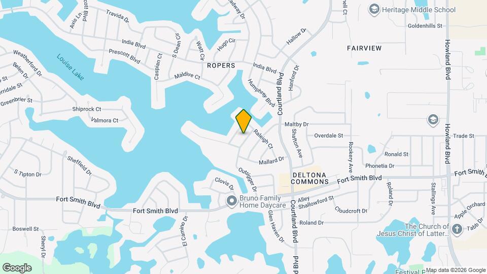 720 Outrigger Dr Map and Location Details