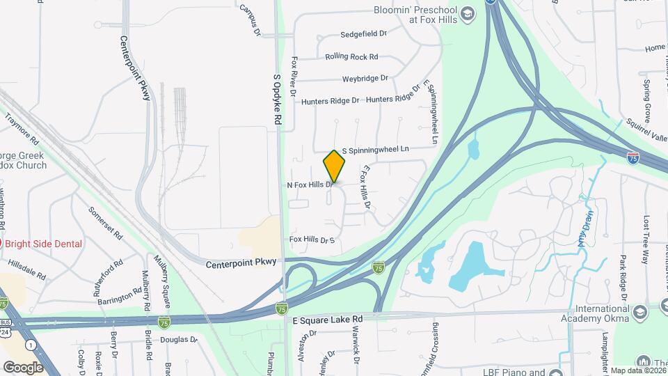 474 N Fox Hills Dr Map and Location Details